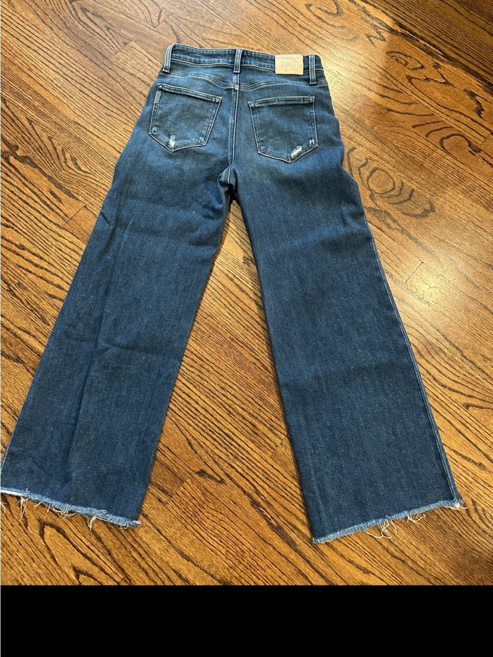 Paige Anessa Wide Leg Jeans – Emotion Distressed -Size 27 - Picture 5 of 5